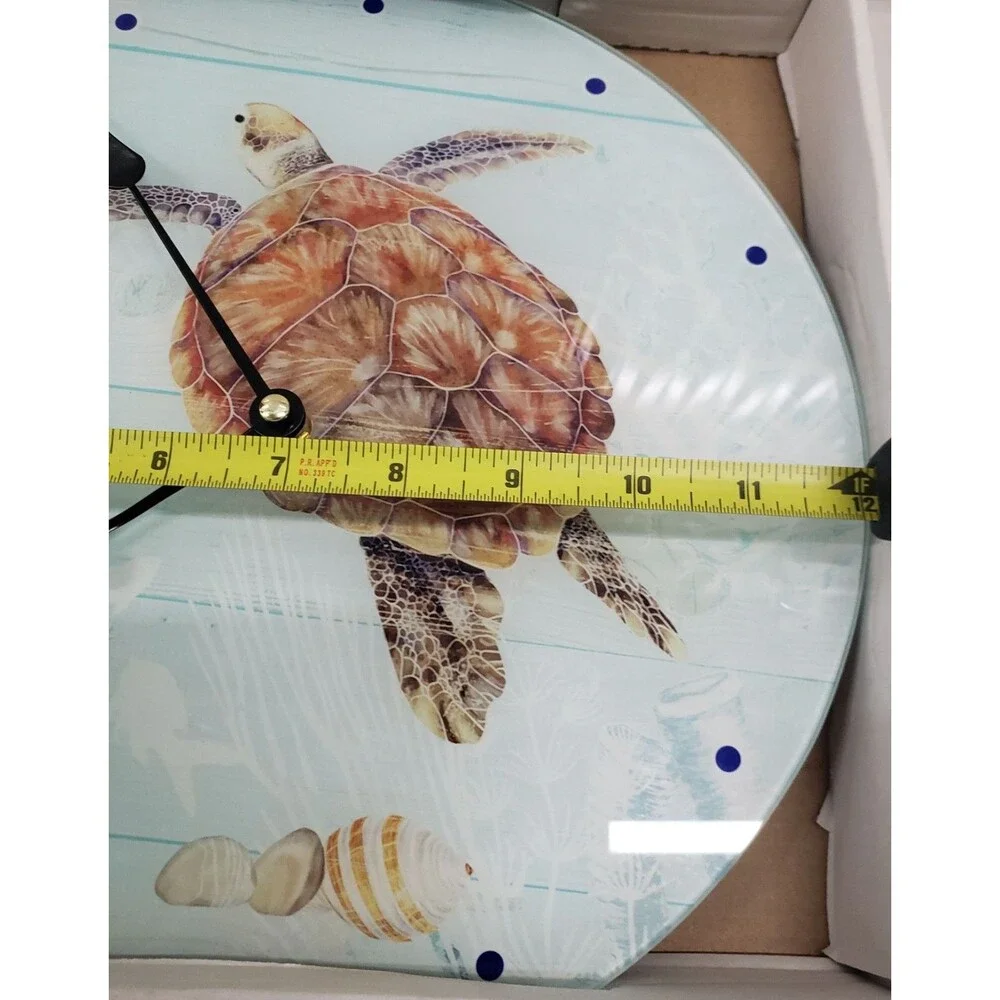 Glass Decorative Wall Clock, 12